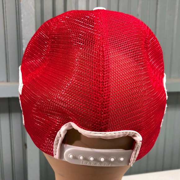 Vintage Budweiser Beer Striped Snapback Hat - Picture 2 of 5